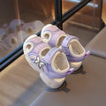2026 Summer New Children's Sports Sandals Girls' Beach Shoes Fashion Butterfly Classic Sweet and Casual Soft Bottom Sandals