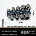 9/14pcs Hex Socket Sleeve Nozzles Nut Driver Set 5mm-13mm Screwdriver Set Tool Wrenches for Home Repair And Maintenance