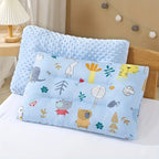 Comfort Reversible Pillow Cushion Cartoon‑Style Four‑Season Universal Pillow Insert Soft Cushion for Daily Rest & Relaxation