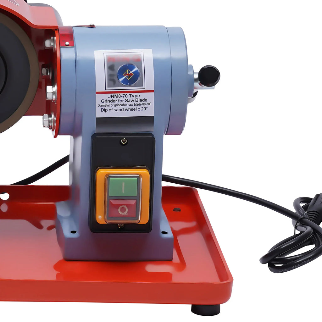 Circular Saw Blade Sharpener, Adjustable Speed, 3.15''-27.5'' Range, High Cutting Accuracy