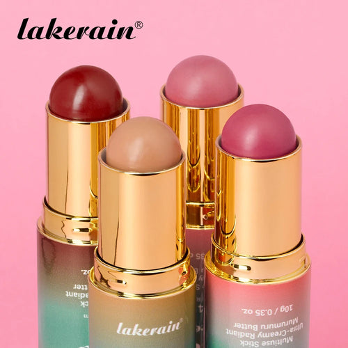 2 IN 1 Multiuse Stick Double Headed Bronzer Blush For Cheeks Eyes Lips Long Lasting Matte Glow Makeup Contouring Stick Makeup