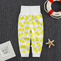 2023 Autumn Spring Newborn Baby Pants Girl Boy High waist Leggings Cotton Clothes Toddler Trousers Clothing Infant Kids PP Pants