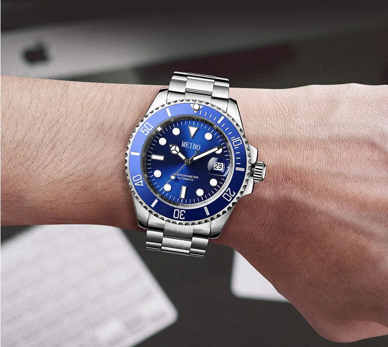 New Fashion Famous Man Luxury Calendar Quartz Watch Men Stainless Steel Casual Watches Reloj Hombre Male Wristwatches Gift Clock