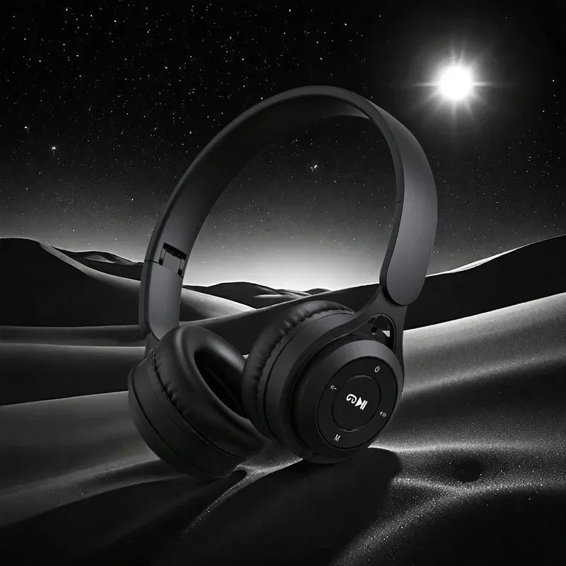 Stereo Y08 Headset 5.3 Bluetooth Headset Folding Wireless Sports Earphone Gaming Headsets Over-ear Headphones for Android ios