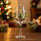 6Pcs Christmas Wine Glasses Set in Gift Box Santa Snowman Reindeer Goblet Holiday Table Drinkware New Year Party Decor Supplies