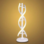 Modern Simplicity Luxury Vertical Geometric Line LED Floor Lamps Art Hand Knitted Lights for Bedroom Home Decoration Chandelier