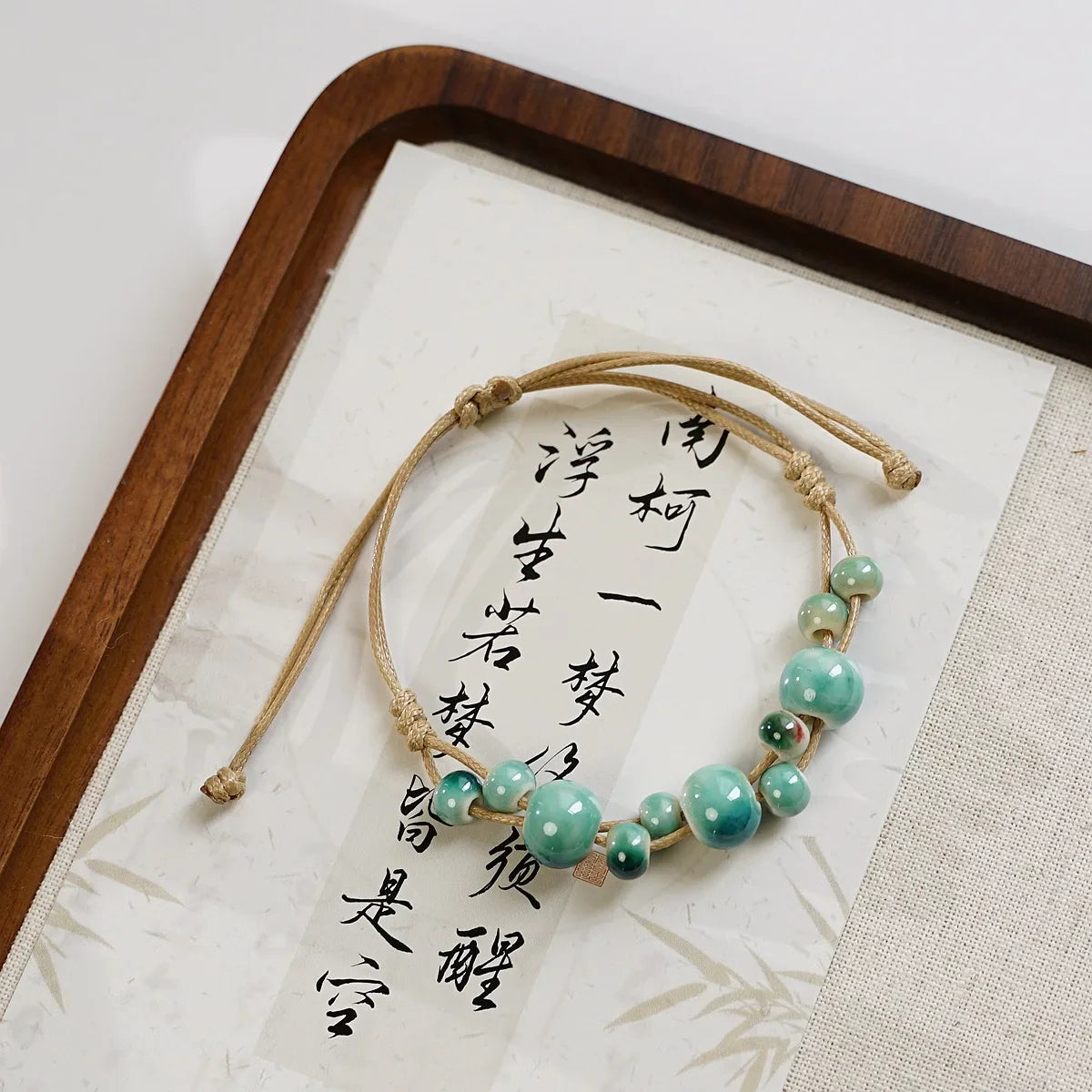 Ceramic Bracelet with Long Lasting Colors Stylish Beaded Wristband for Everyday Wear Party Travel Bracelets Pulseras Бижутерия