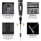 Precision Screwdriver Set, Laptop Tool Kit, 152/25 in 1 Professional Computer Screwdriver Repair Kit T5 T6 Torx Screwdriver