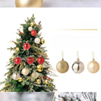 DIY 24PCS 3/4/6CM Christmas Balls Big Ball Christmas Tree Pendant Ornament Party Decor New Year Navidad Christmas Decor Gift