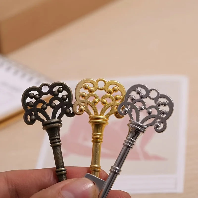 1pc, Bottle Opener, Vintage Crown Key Shape Bottle Opener,Suitable For Bar Or Household,Barware Tool,Wedding Gift,Kitchen Gadget