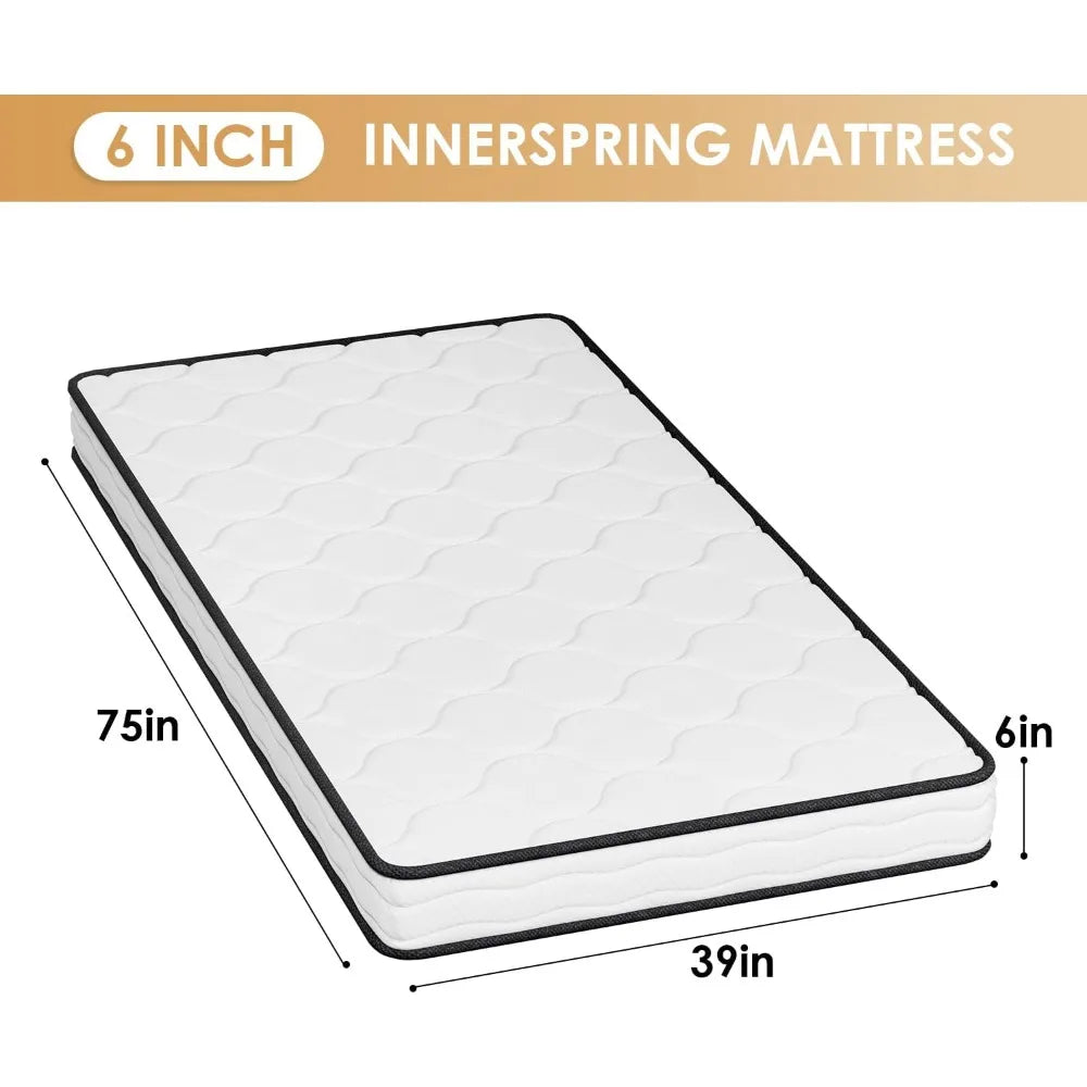 Mattress | Medium Firm Hybrid Mattress | with High-Density Foam and Breathable Cover | Pocket Spring Design Customized