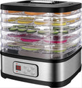 240W Food Dehydrator, Dehydrator for Food and Jerky, Fruits, Herbs, Veggies, 5 BPA-Free Trays Dishwasher Safe