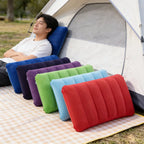Inflatable Camping Pillow  Travel Sleeping Pillow for Outdoor Camping Hiking, Portable Lightweight Air Pillow for Tent & Picnic