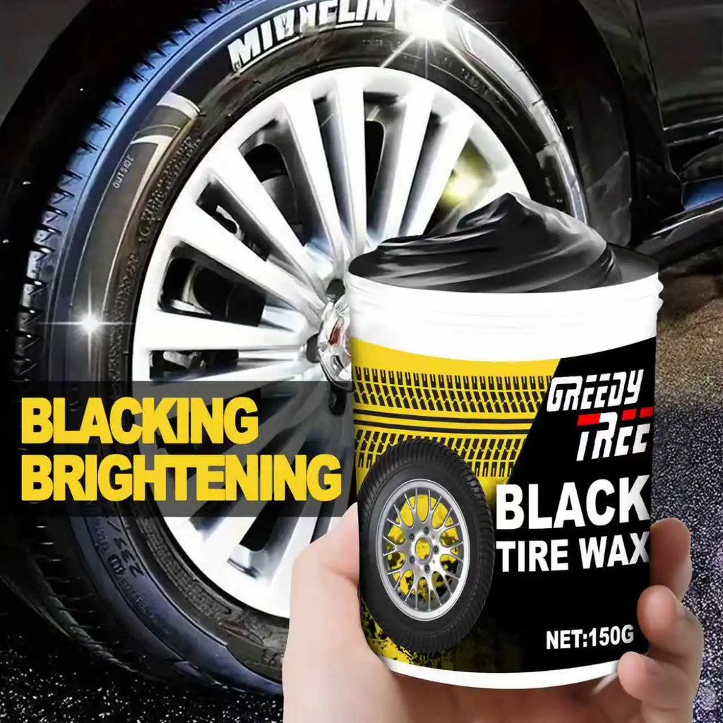 Tire Shine Spray and Dressing – High Gloss Black Tire Polish with UV Protection, Long-Lasting Tire Coating for Cars – Restores