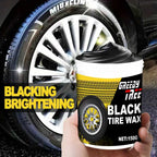 Tire Shine Spray and Dressing – High Gloss Black Tire Polish with UV Protection, Long-Lasting Tire Coating for Cars – Restores