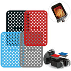 Oven Nonstick Kitchen Silicone Liners Reusable For Ninja DZ201 Foodi Air Fryer Mat For Ninja Foodi DZ201