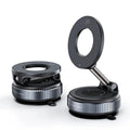 Super Strong Car Phone Holder Suction Cup Vacuum Magnetic Phone Stand 360° rotatable and Foldable Suction Cup Phone Holder