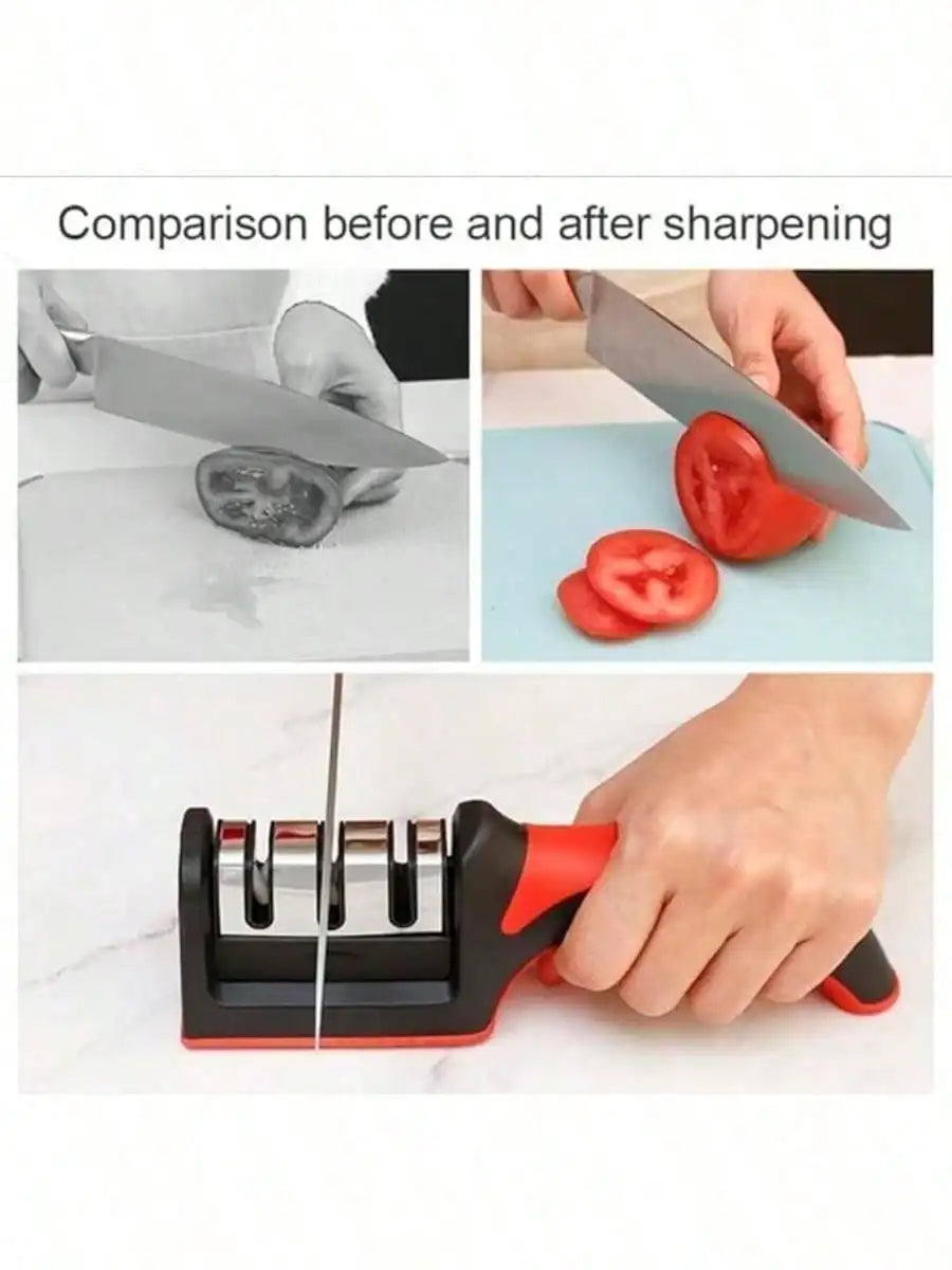 1-Pack Knife Sharpener Tool - Super Bowl Prep Edge Maintenance for Slicing Meats & Vegetables