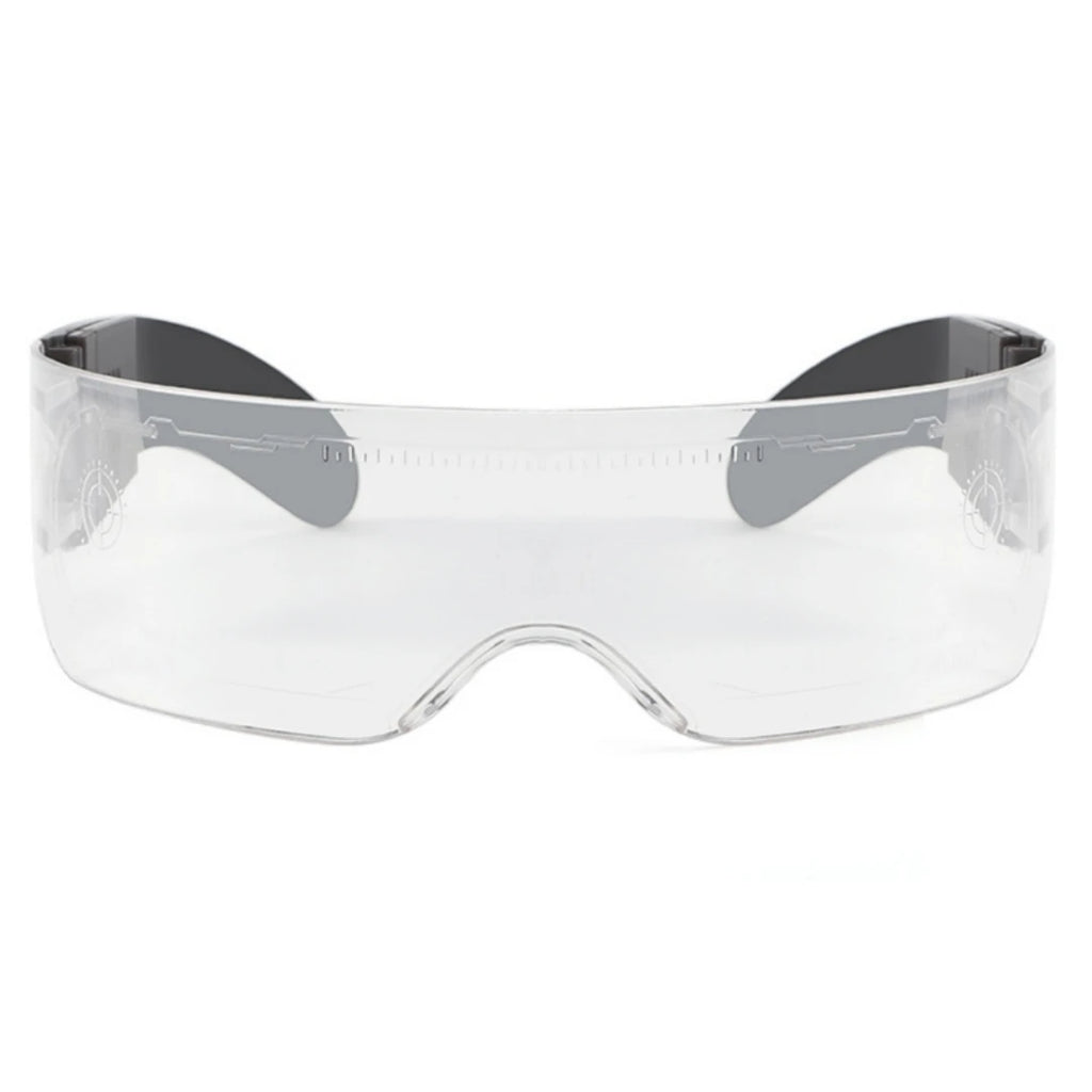 Glowing colorful glasses future sense of science and technology led online celebrity Flash Bar disco sunglasses party glasses.