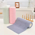 20 Sheets/Roll Microfiber Dishcloth – Multi-Functional Double-Sided Kitchen Cloth, Ideal for Utensil Cleaning, Kitchen Accessory
