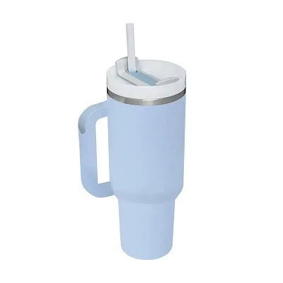 New Hot 40oz Insulated Tumbler acuum Cup 2.0 Thermal Mug for with Handle Straw Stainless Steel Hot and Cold Coffee Drinking