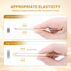 NAGARAKU Precision Fiber Tip Tweezer for Eyelash Extensions Professional Eyelash Tweezers Antistatic Straight