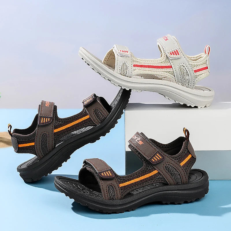 Summer Fashion Children's Girls Sandals Breathable Sport for Boys Casual Outdoor Beach Comfortable Kids Non-slip Student Shoes