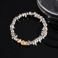 4pcsset Fashion Bracelets For Women New Vintage Irregular CCB Beads Imitation Pearl Chain Jewelry Valentine's Gift