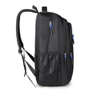 Neutral style backpack for men and women,suitable for travel and business students.Double-shoulder bag made of nylon material