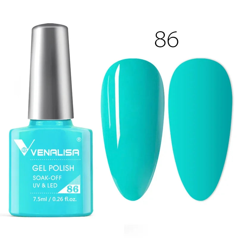 Venalisa Neon Gel Polish Varnishes Hybrid Nails For Manicure 7.5ml Semi Permanent Soak off Enamel Gel Polish UV Nail Gel Polish