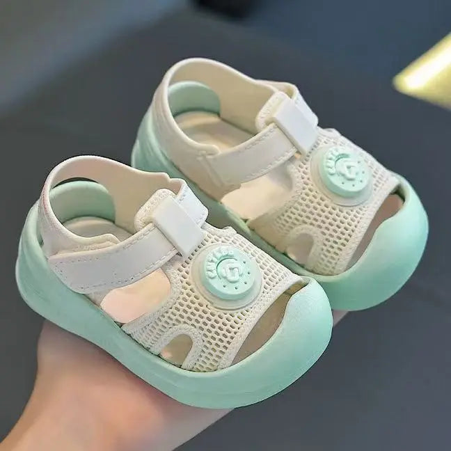 Baby Walking Shoe Summer New Sport Child Sandal Anti Slip Outdoor Soft Soled Girl Shoe Casual Versatile Men's and Women's Sandal