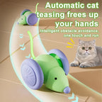 Interactive Electric Mouse Cat Toy Automatic Self Entertaining Boredom Relief Pet Toy For Indoor Cats Chasing Hunting Teaser