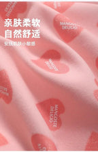 Girls' Sweet Heart-Print Sweatshirt Autumn Outfit, Cute Korean-Style New Autumn Long-Sleeve Top for Toddlers and Kids