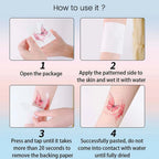 10 Pcs Glow in the Dark Succubus Temporary Tattoo Stickers Long-Lasting Waterproof Fake Tattoos for Women Suitable for Chest And