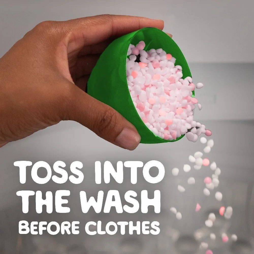 Strawberry shea dual-scent laundry scent booster beads | Boost long-lasting fresh aroma and upgrade daily washing experience for all garments