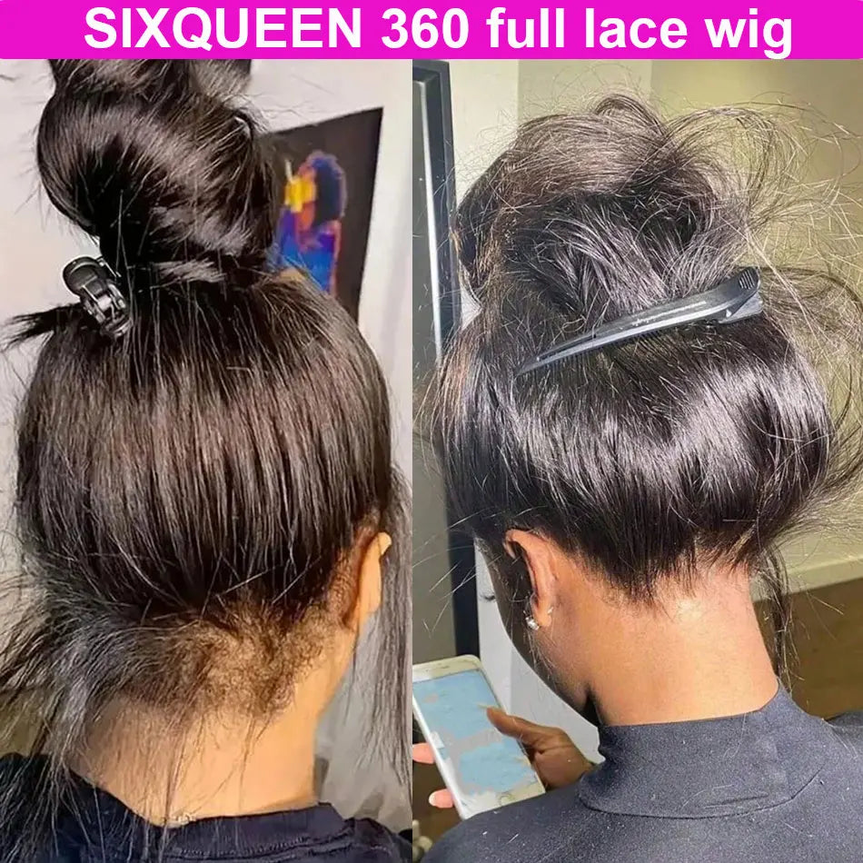 360 Full Lace Wig Human Hair Pre Plucked Hd Transparent Lace Frontal Human Hair Wig Pre Plucked with Baby hair Deep Wave Wig