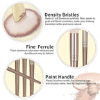 Professional Makeup Brush Set Soft Beauty Brushes Kit Foundation Powder Concealer Blush Eyeshadow Blending Makeup Cosmetic Tools