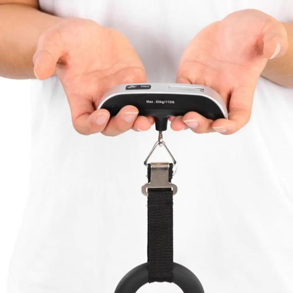 Digital Luggage Scale Portable Handheld High Precision Weighing Scale For Travel Suitcase Weight Check Airline Approved