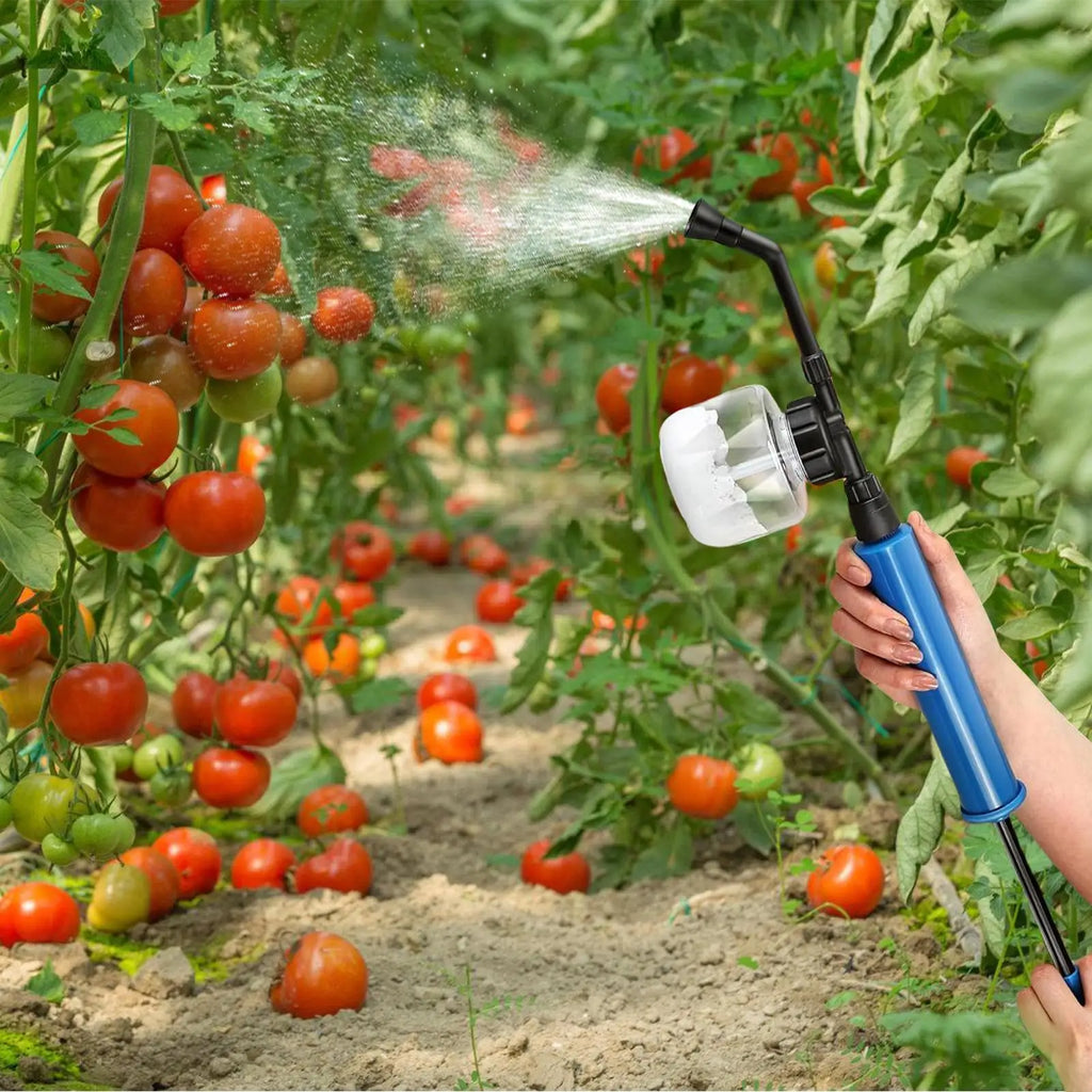 Garden Powder Applicator Portable Powder Duster Applicator for Plants Multi-Functional Diatomaceous Earth Sprayer Gardening