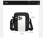Personality Rune printed Crossbody bag large capacity men shoulder bag mobile phone bag portable outdoor storage Halloween gift
