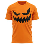 2025 Pumpkin Face T Shirt Men 3D Printing Halloween Short Sleeve Black Orange Tee Shirts Outfit Party Cosplay Costume T-shirt