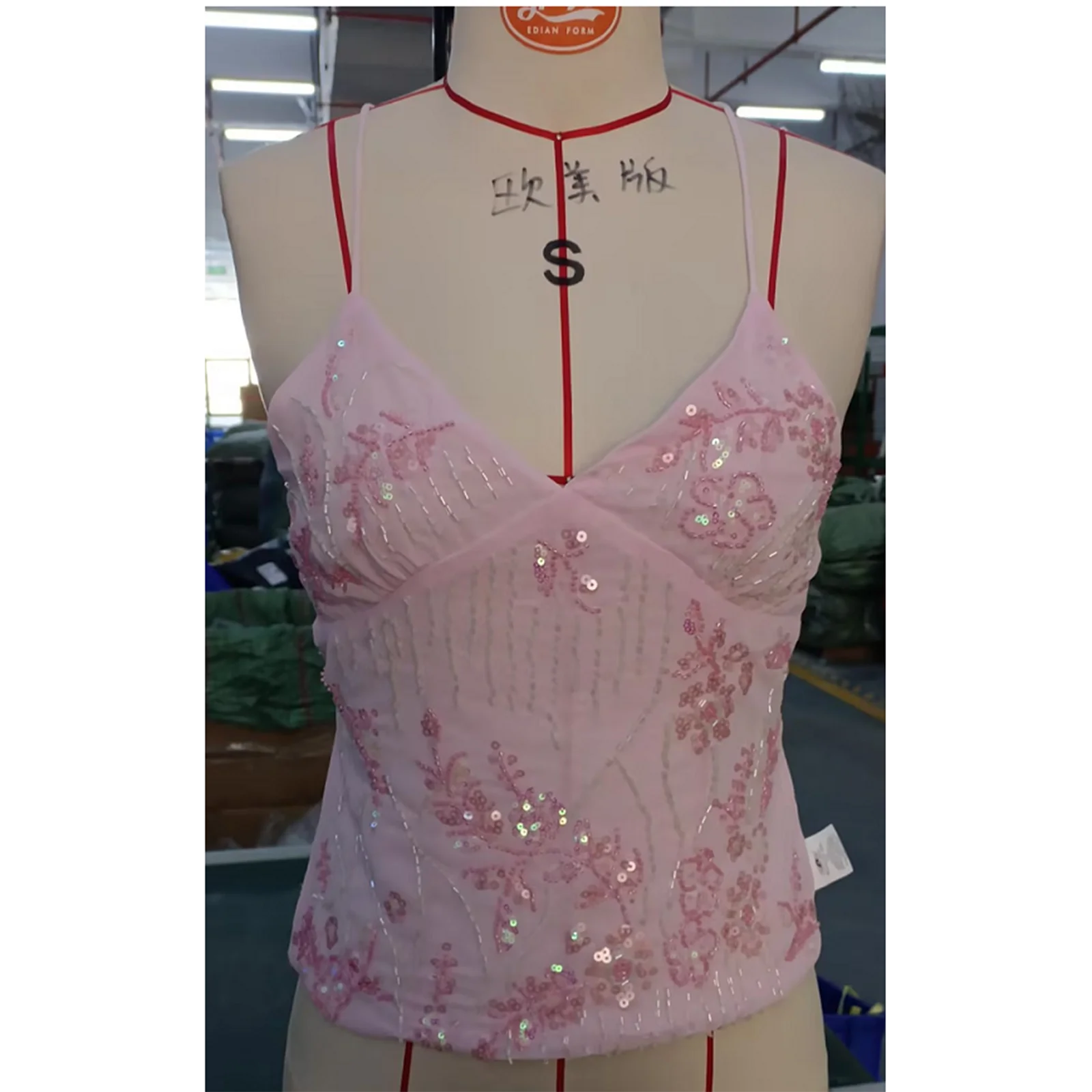 Women Boho Sexy Sequin Sparkle Halter Crop Tops Sleeveless Backless Bandage Cami Tank Tops Y2k Coquette Camisole Club Party