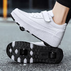 Children Roller Skate Shoes Kids Autumn Children Fashion Casual Sports Toy Birthday Gift Games Boys 4 Wheels Sneakers Girls
