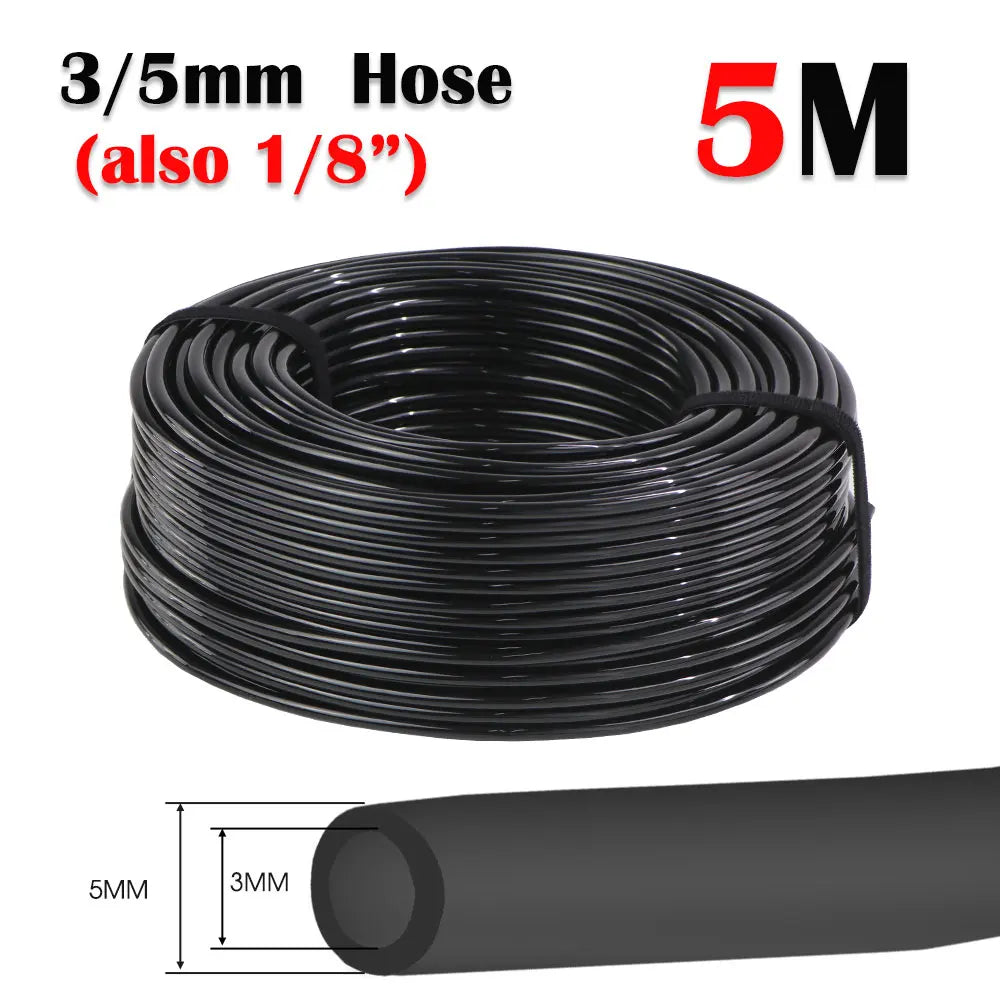 2L 4L 8L Dripper Irrigation 3/5mm Hose 2/4-Way Connector Water Splitter Emitter Drip Arrow Micro Drip System Garden Accesorries