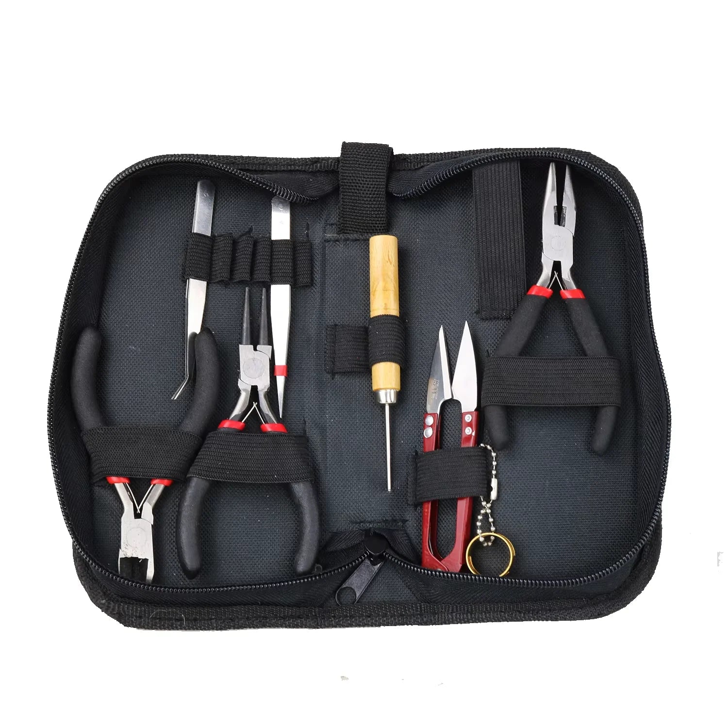 An 8-piece Professional-level Jewelry-making Set, Fully Equipped Tools To Assist In Crafting Exquisite Works Of Art.