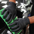 100/50/20PCS Black Nitrile Gloves Disposable Thick Powder Free Cleaning Gloves Textured Kitchen Household Mechanic Tattoo Gloves