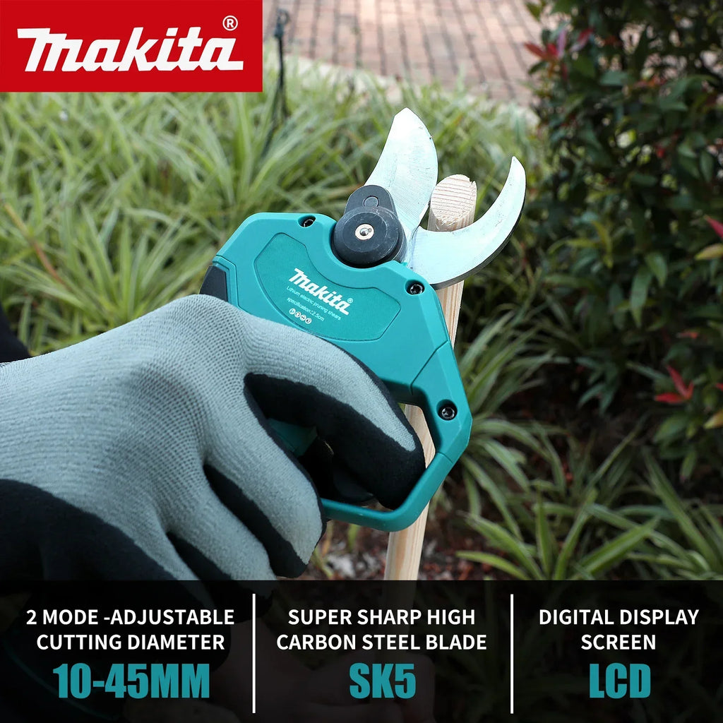 Makita MPP569 18V Brushless Cordless Pruning Shears:Perfect Tool for Easy and Accurate Fruit Tree&Branch Trimming in Gardens