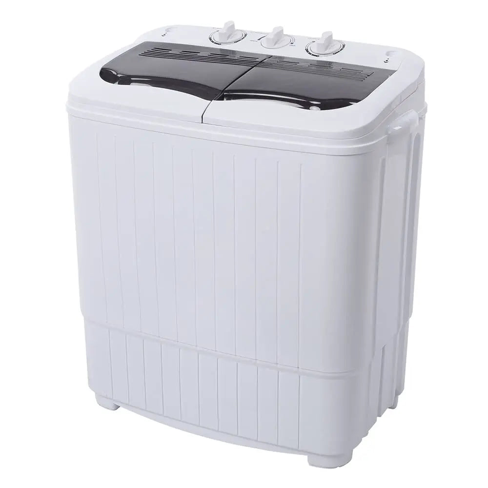 Portable Washing Machine 15LBS Built-in Drain Pump, Compact Mini Washer Machine & Spin Combo, Small Twin Tub Washer, Customized