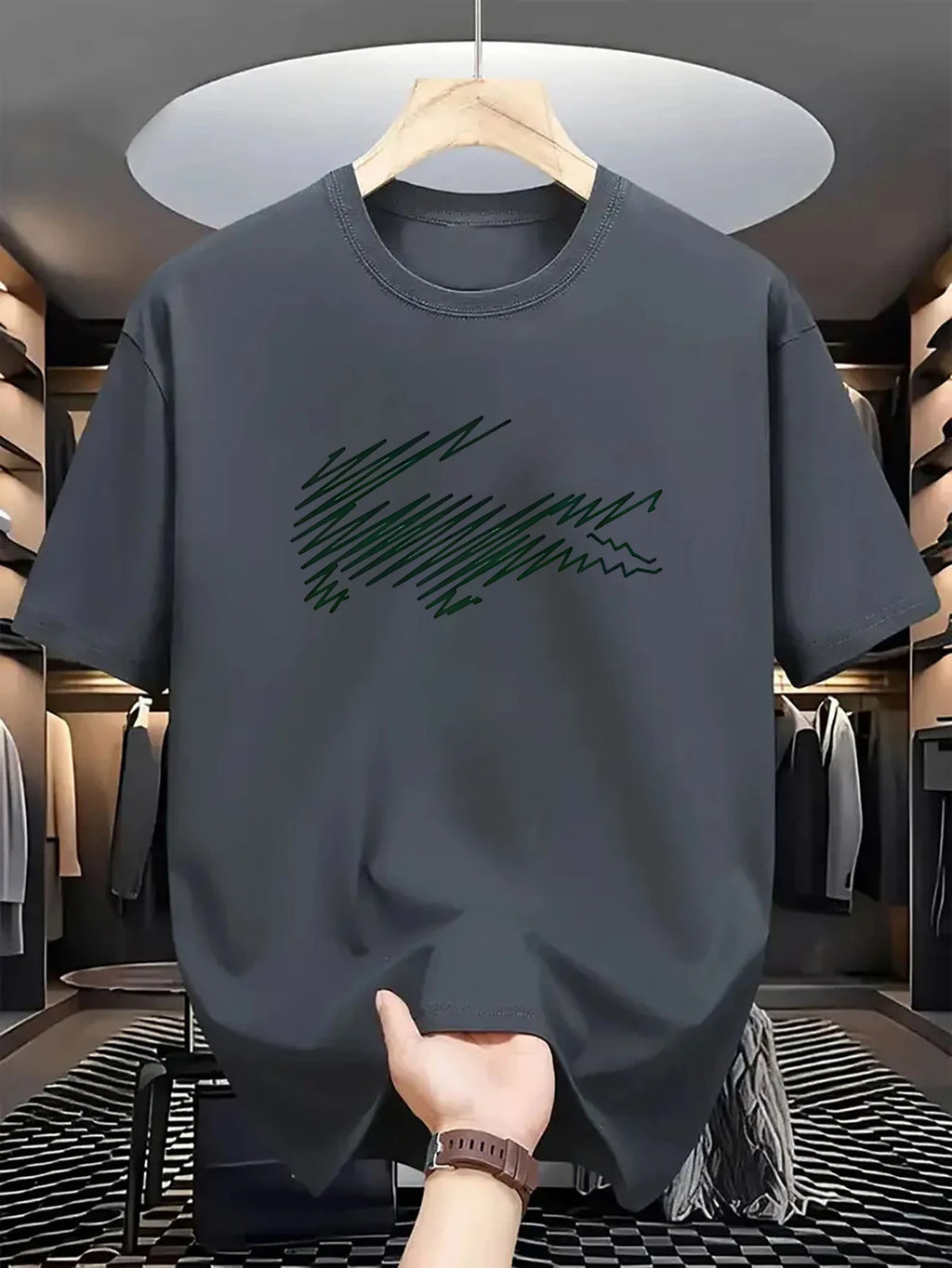 Hot 2026 Luxury Brand Print T Shirt Men Woman O-Neck Cotton Casual Clothes Hip Hop Short Sleeve Clothing Tee Blouse Tee Unisex