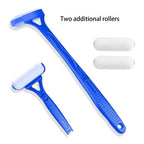 Lotion Applicator Self Sunscreen Tanning Back Applicator Stick Portable Long Handle Foldable With Two Replacement Heads